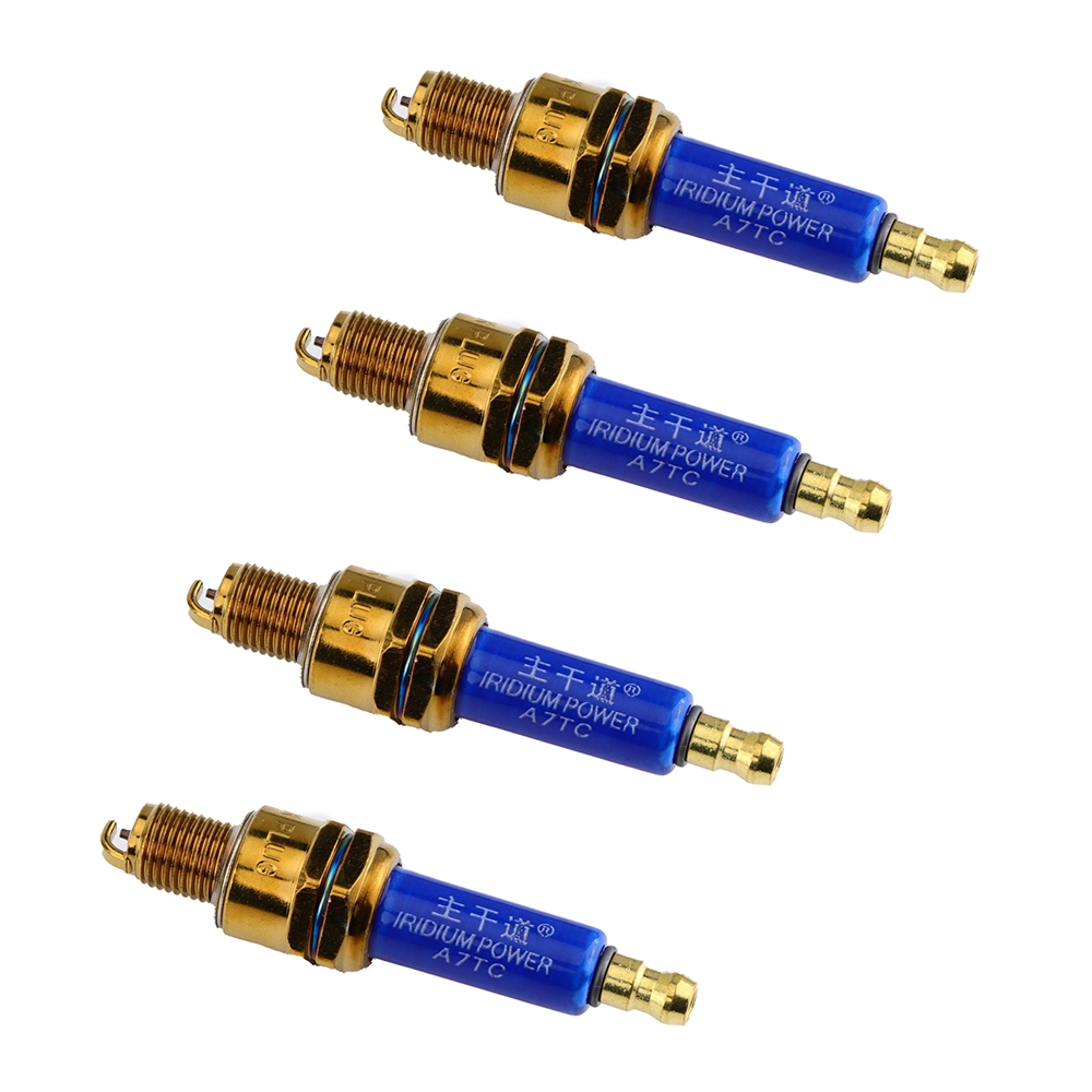 Motorcycle Spark Plug - شمعة إشعال عالية الأداء من الإيريديوم