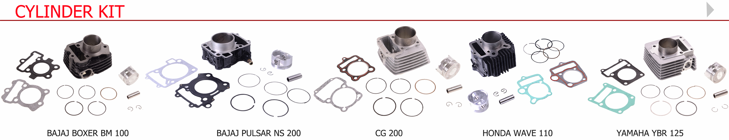 قطع غيار محرك الدراجات النارية - مراجعة Motorcycle Cylinder وسعره