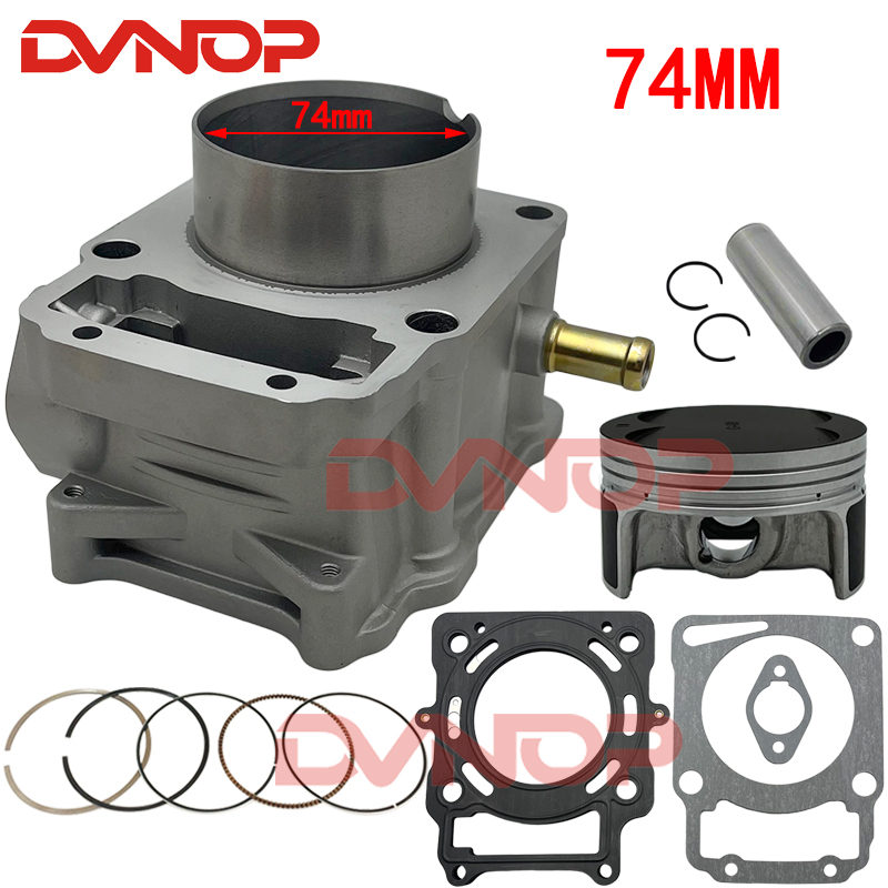 طقم حلقات مكبس وحشوات أسطوانة  - مراجعة Motorcycle Engine Kit وسعره