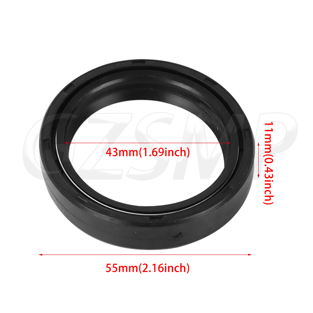 مانع تسرب الزيت والغبار 43X55X - مراجعة Motorcycle Oil Filter وسعره